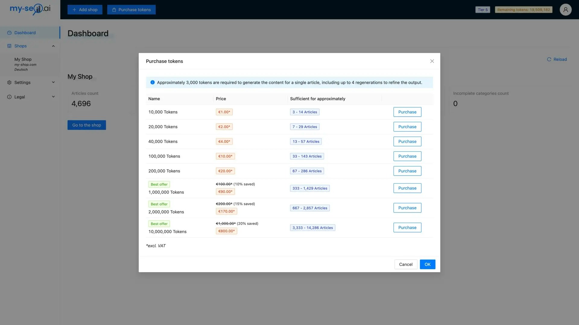 Média my-seo.ai - Automatiser les méta-titres et descriptions de votre magasin avec AI 6