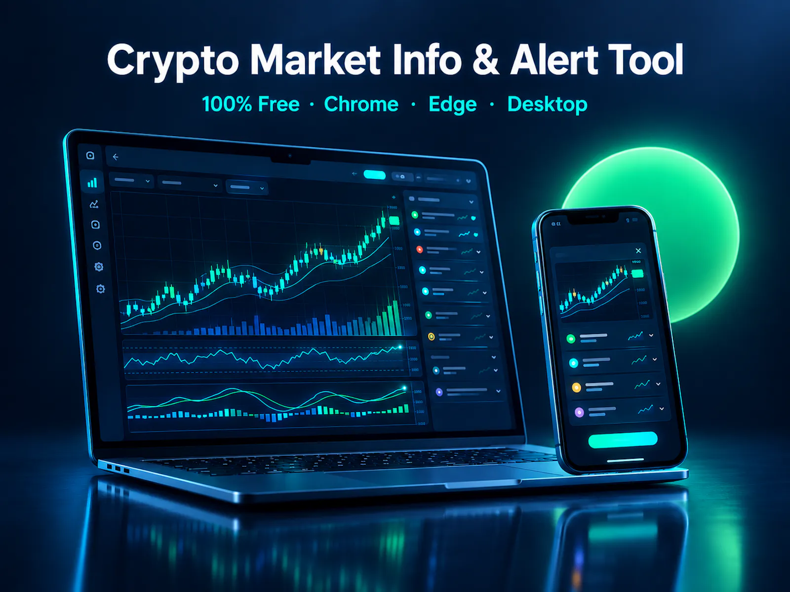 Crypto Market Info & Alert Tool screenshot 1