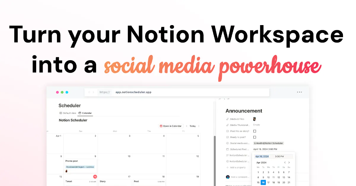 NotionScheduler