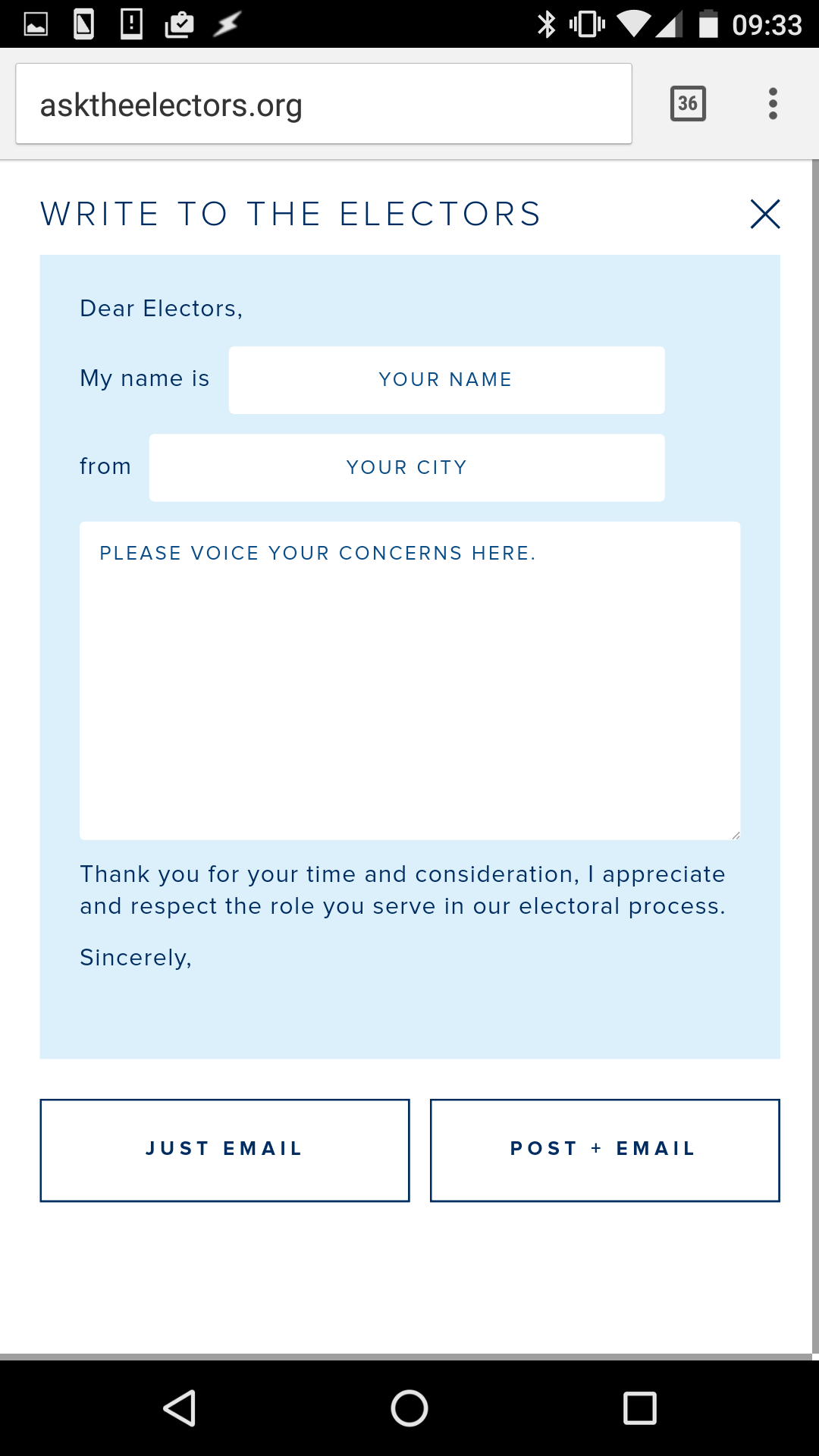 Ask The Electors gallery image