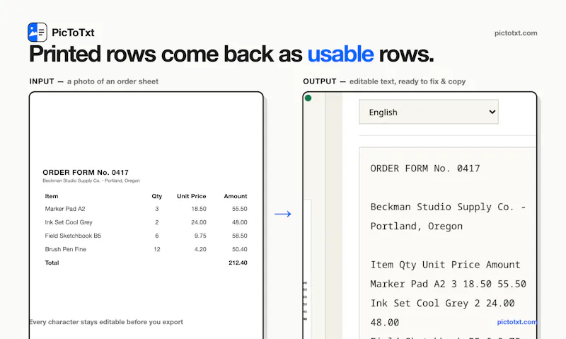 PicToTxt screenshot 3