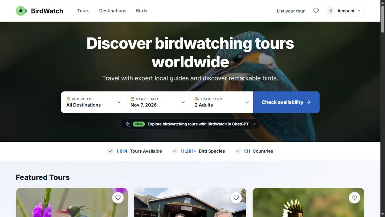 BirdWatch.info gallery image