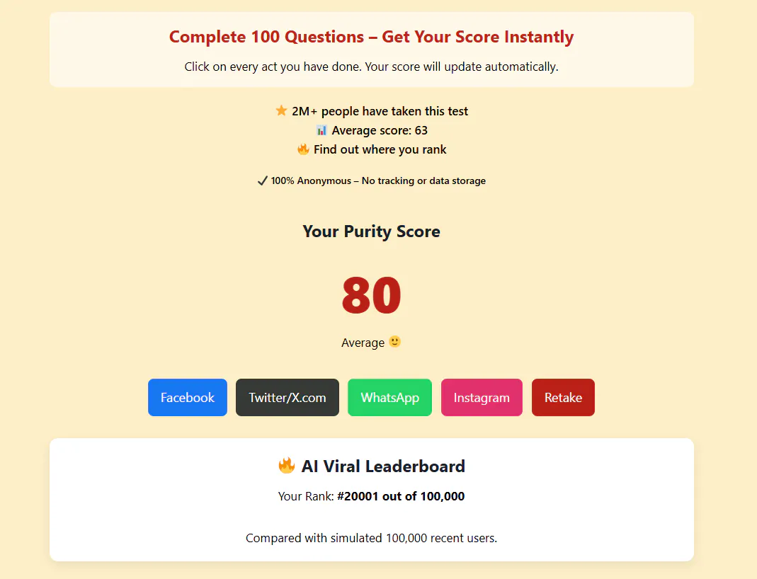 Banner del producto Rice Purity Test