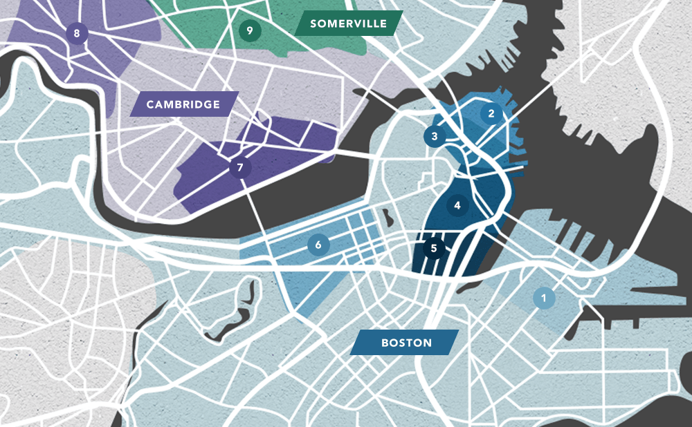 Hitchhiker's Guide to Boston Tech: Interactive Site