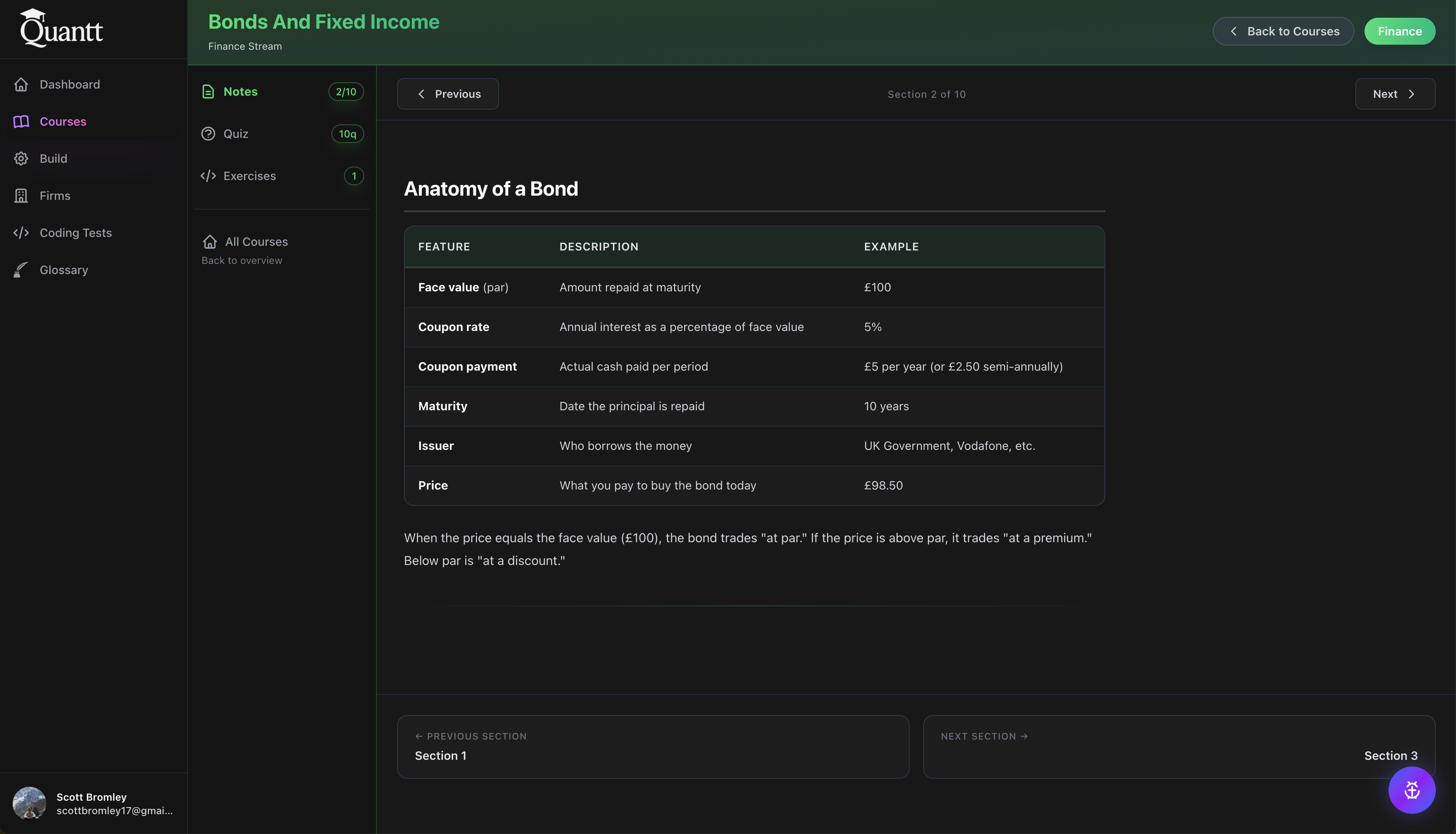 Quantt - Screenshot 4 showing product features and functionality