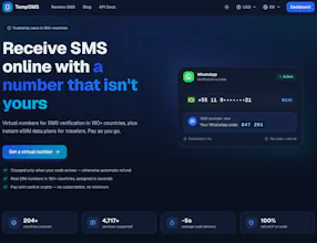 TempSMS gallery image