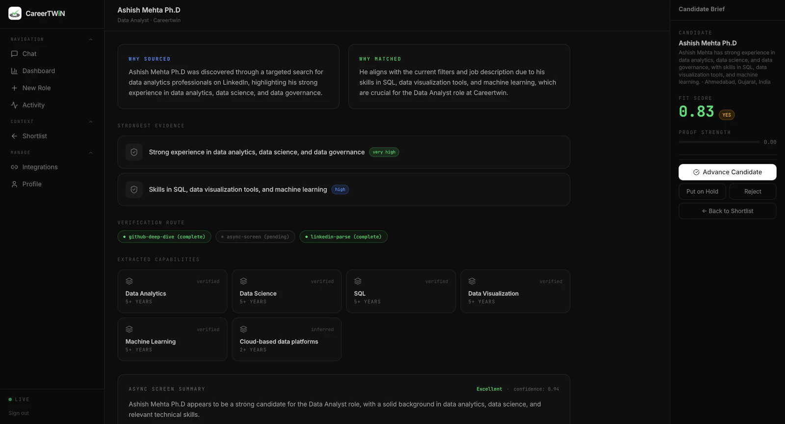 CareerTWiN screenshot 8