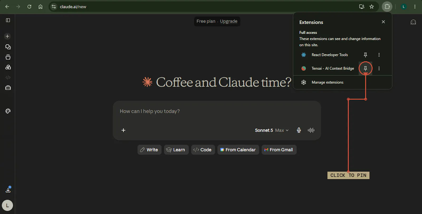 Tensai screenshot 2