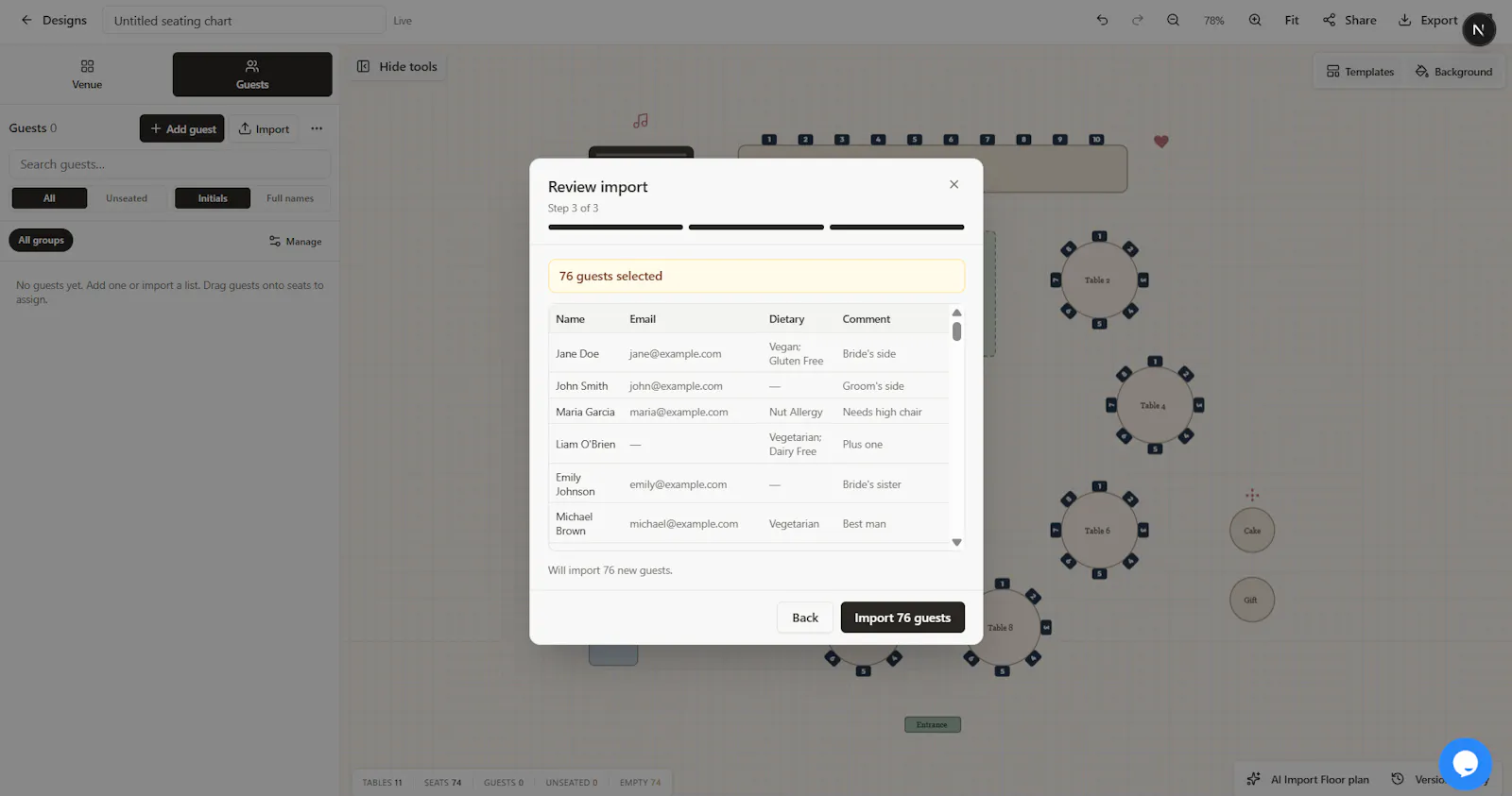 SeatChart.io screenshot 3