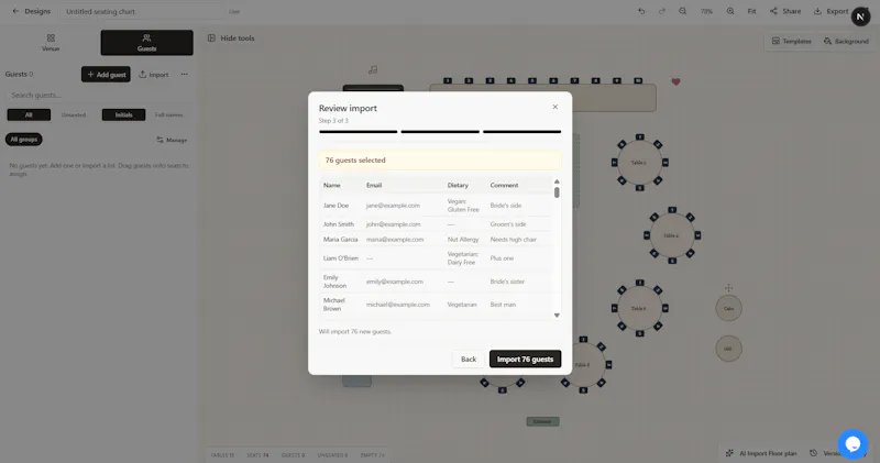 SeatChart.io screenshot 3