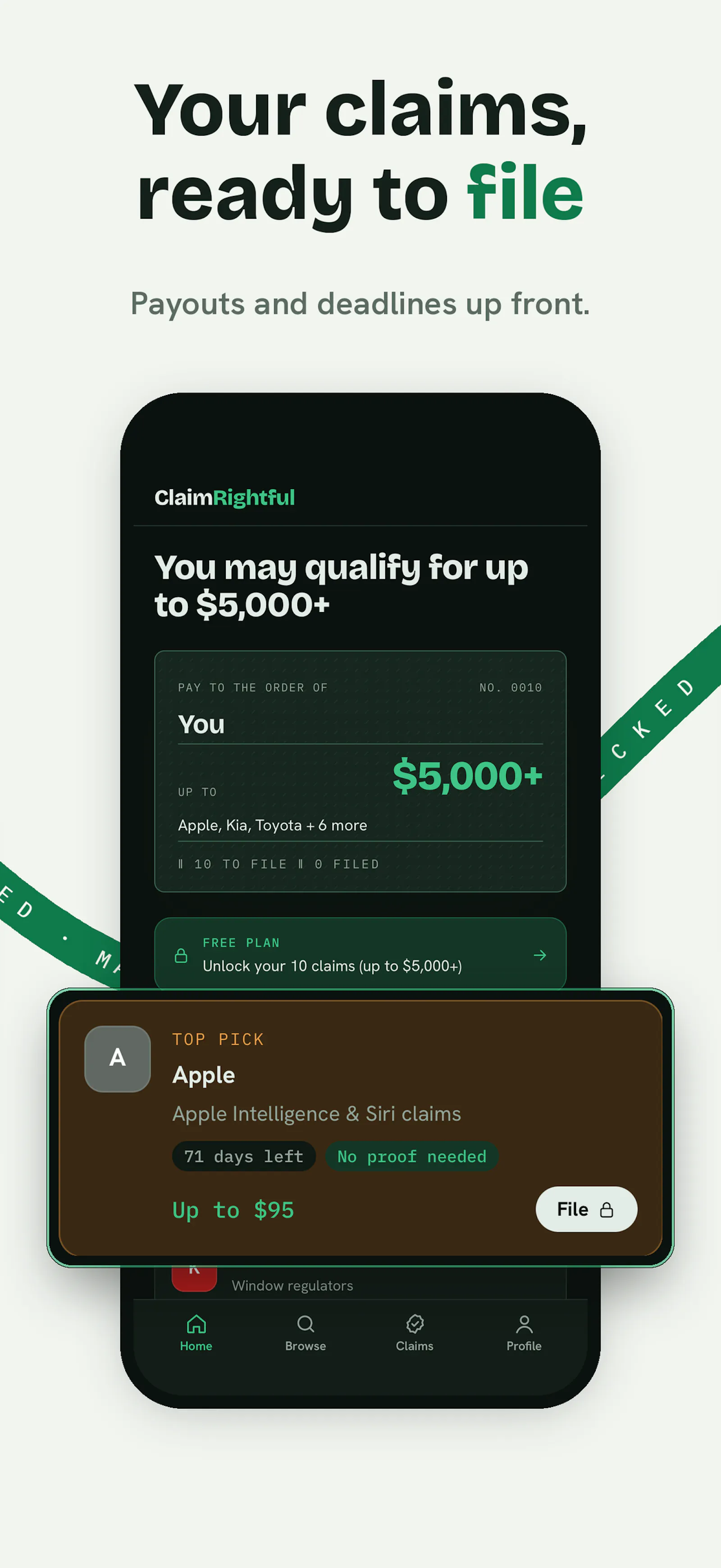 ClaimRightful screenshot 2