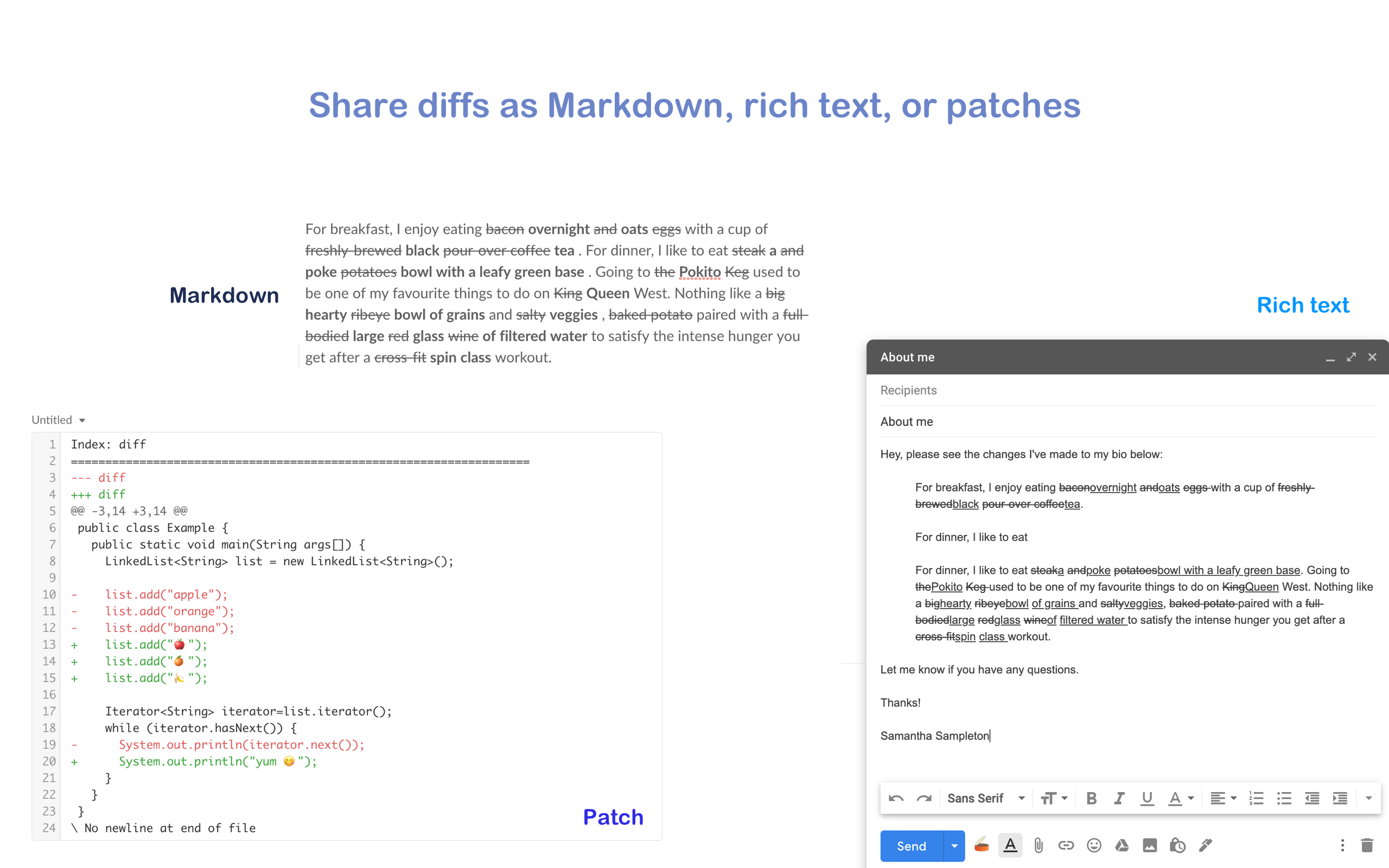TextDiffer gallery image