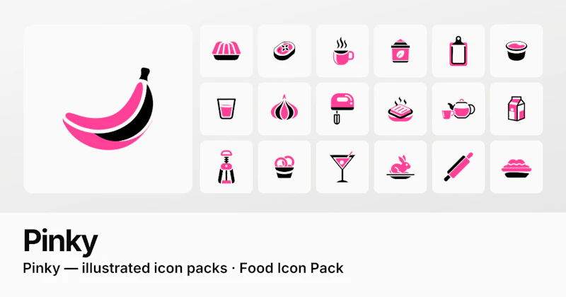 Food Icons - free & premium packs screenshot 7