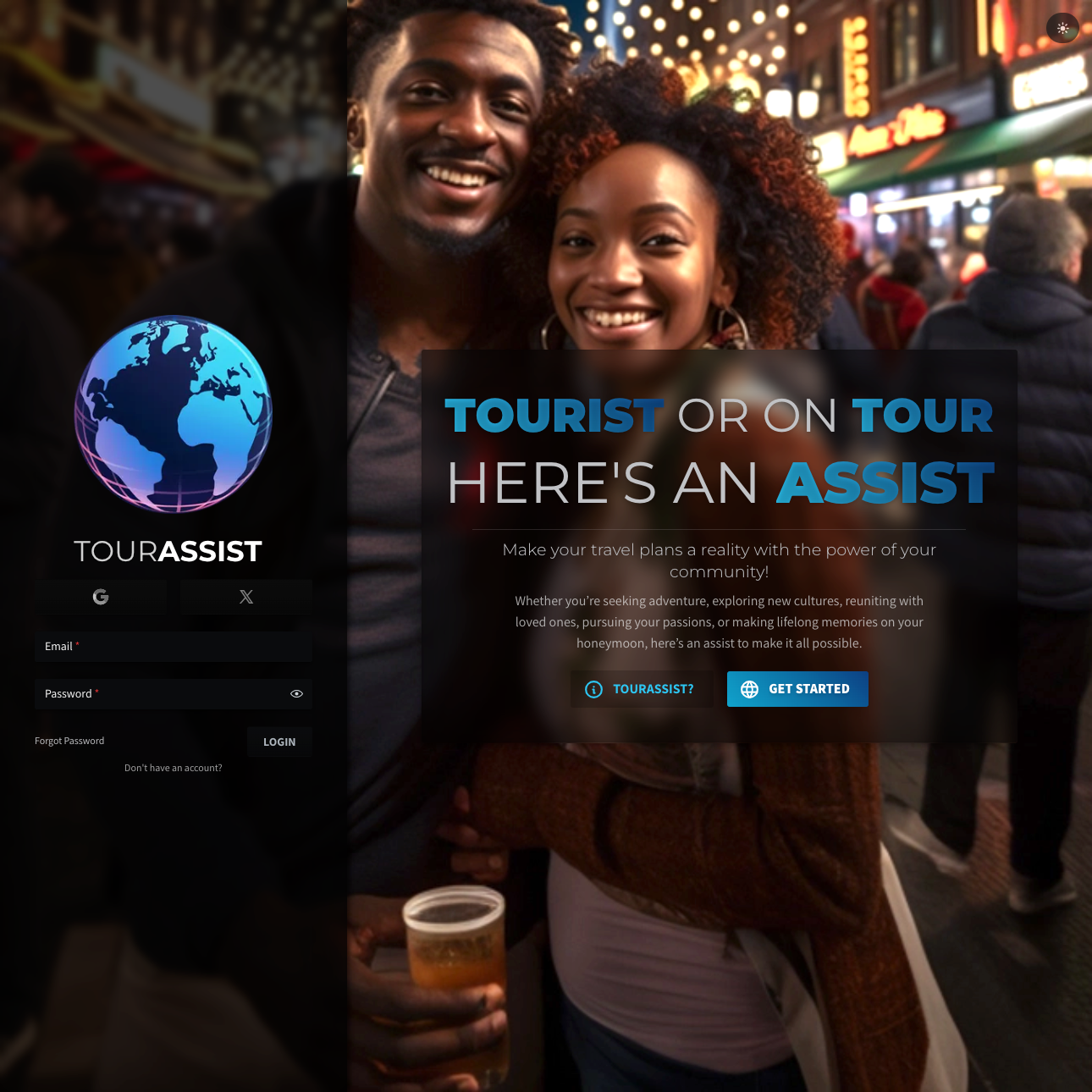 Tourassist - A platform built to help our users raise money for travel media 3