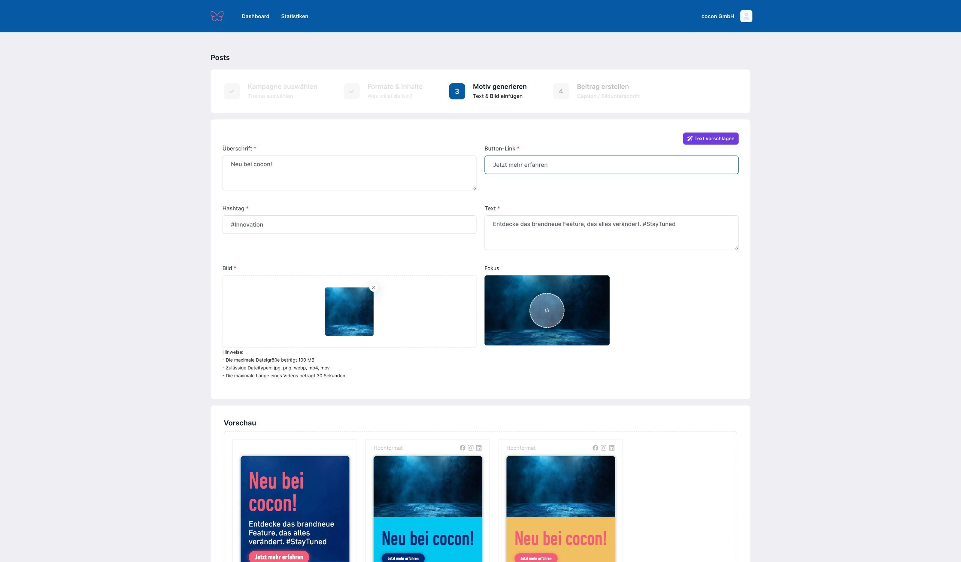 Média coco - Contenu d'entreprise - Contenu d'entreprise en quelques secondes - CI cohérent 2