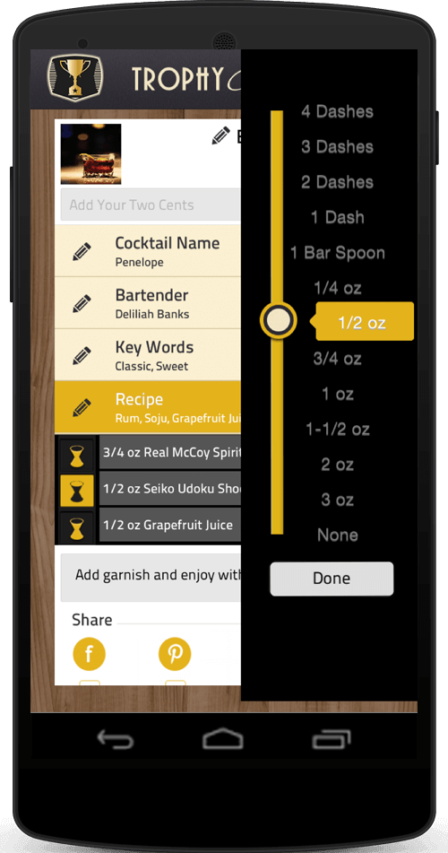 Trophy Cocktail gallery image