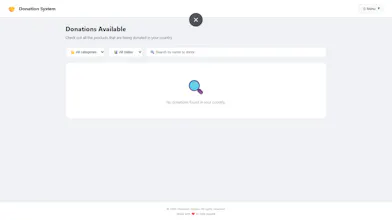 Donation System gallery image