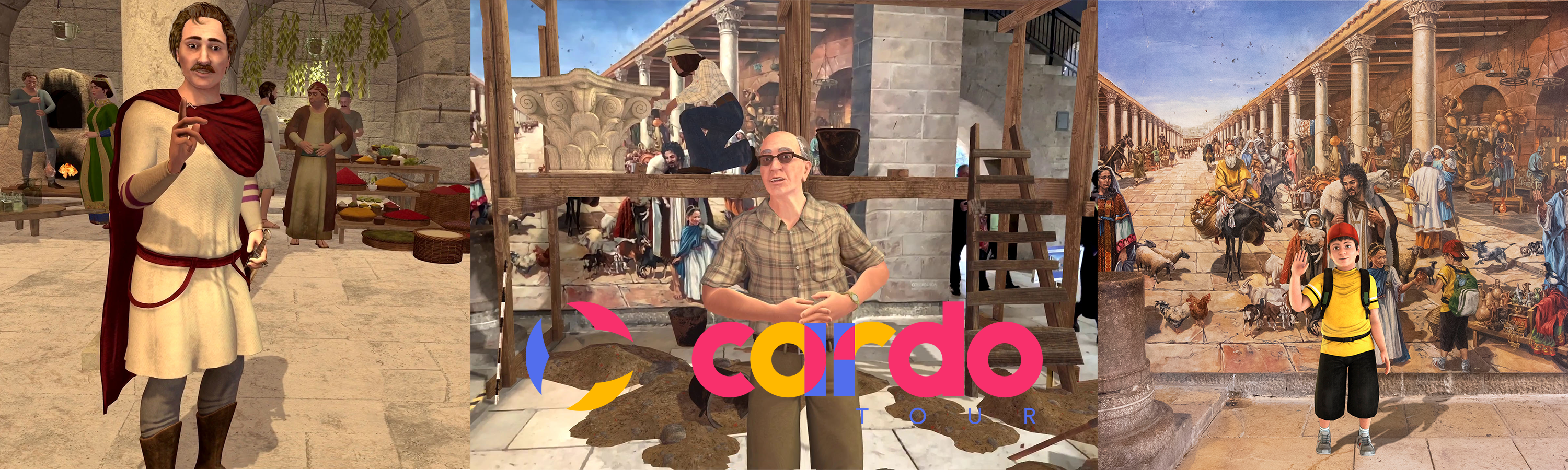 Jeruzalem Cardo Tour - VR -editie - Cardovr is een opwindend avontuur in het hart van Jeruzalem media 9