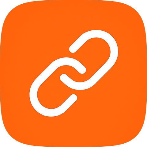 OrangeURL - Product Hunt launch logo and brand identity