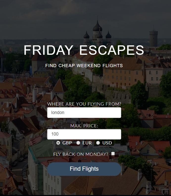 Friday Escapes gallery image
