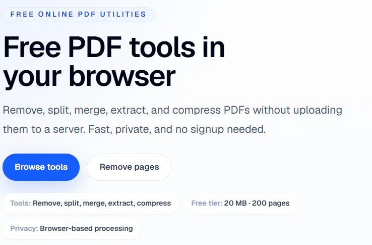 Remove PDF Pages