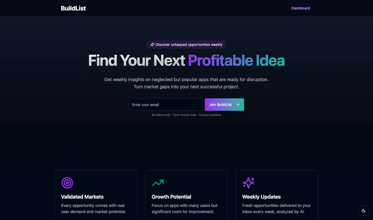 BuildList