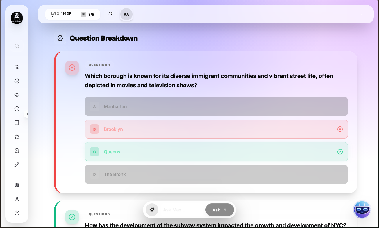 StudyBudAI gallery image