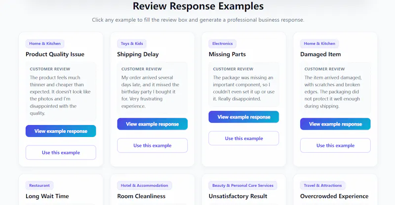 Oizmo Review Reply screenshot 3