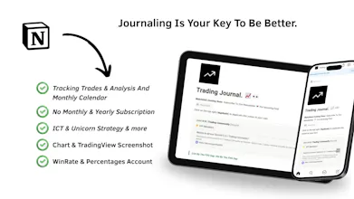 Notion Template | Trading Journal gallery image