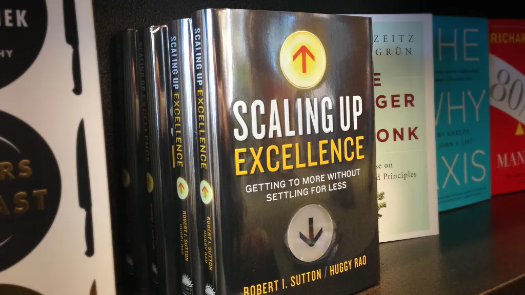 Scaling up Excellence