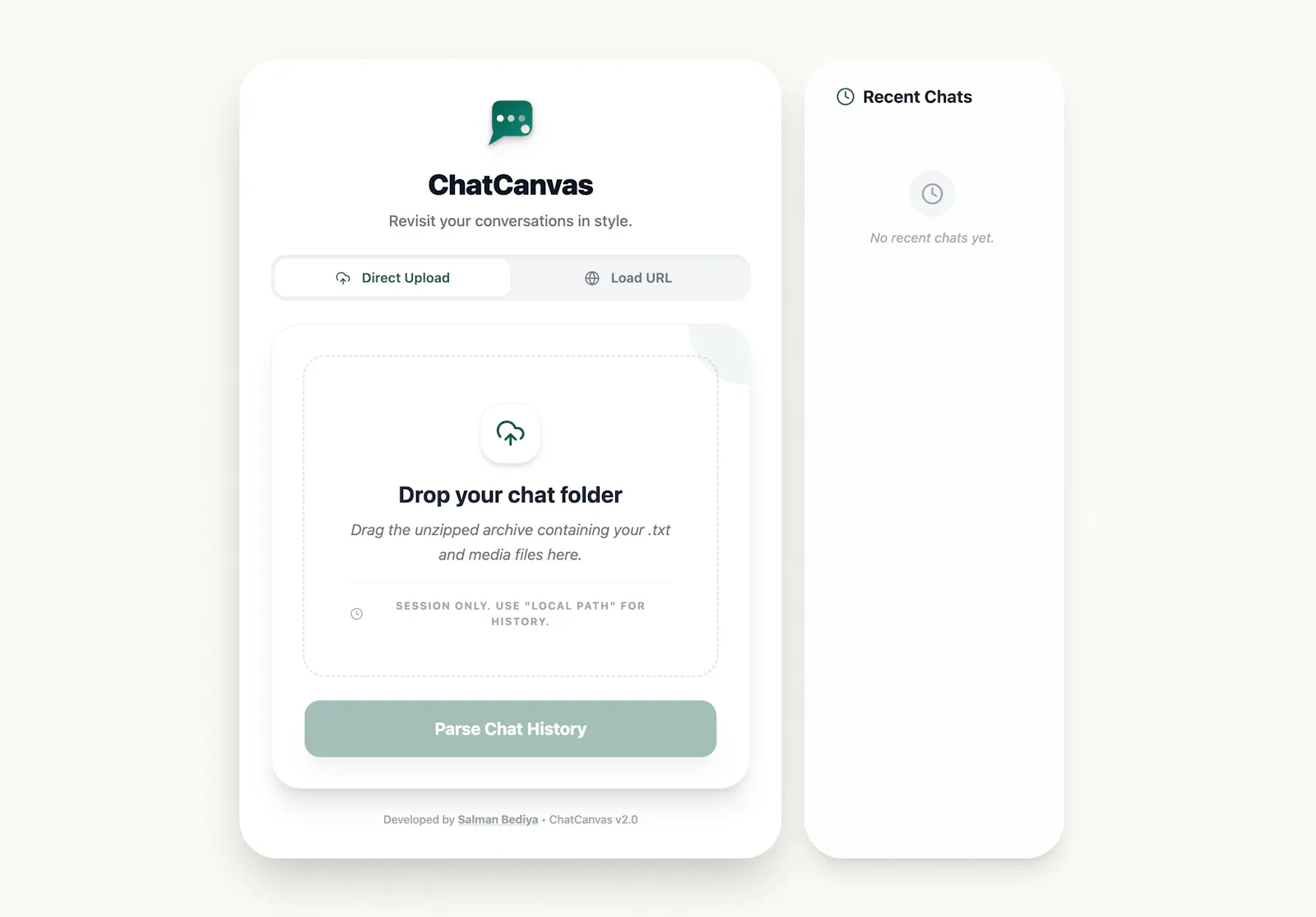 Chat Canvas screenshot 1