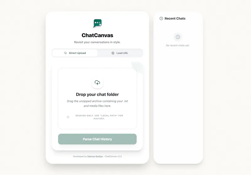 Chat Canvas screenshot 1