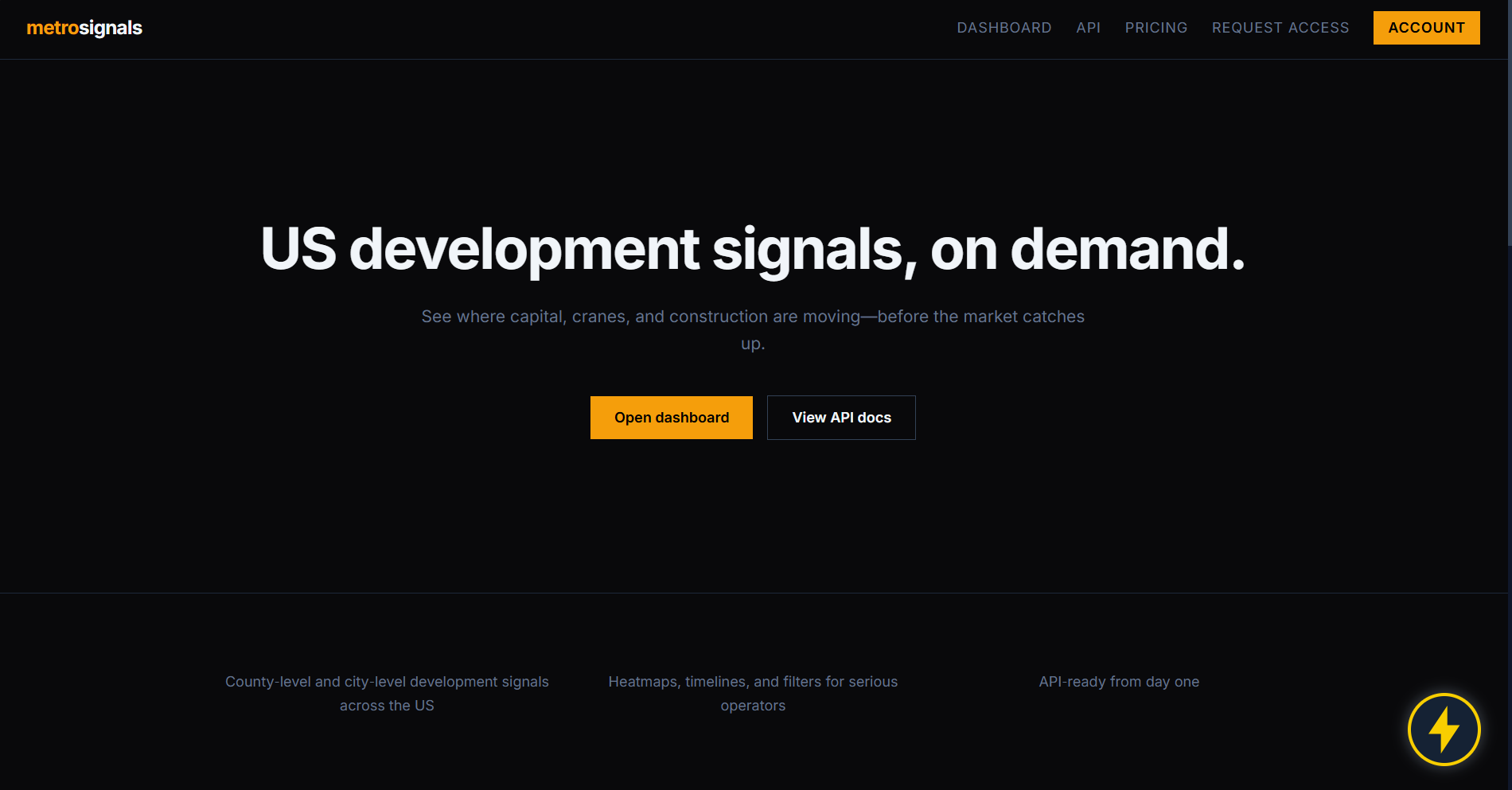 MetroSignals gallery image