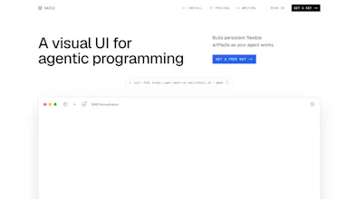 Radix — agentic IDE gallery image