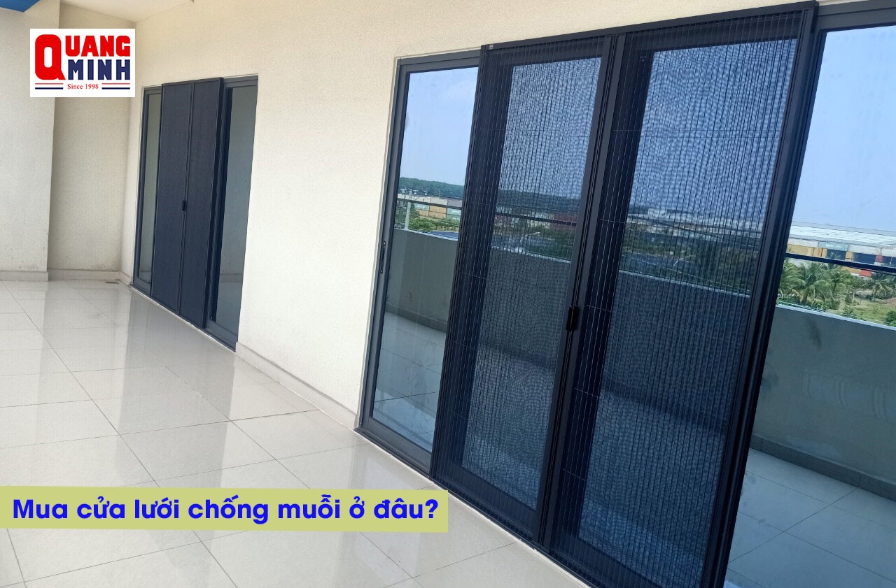 Mua Cửa Lưới Chống Muỗi Ở Đâu?