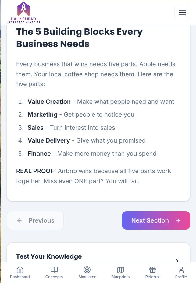 LaunchPad gallery image