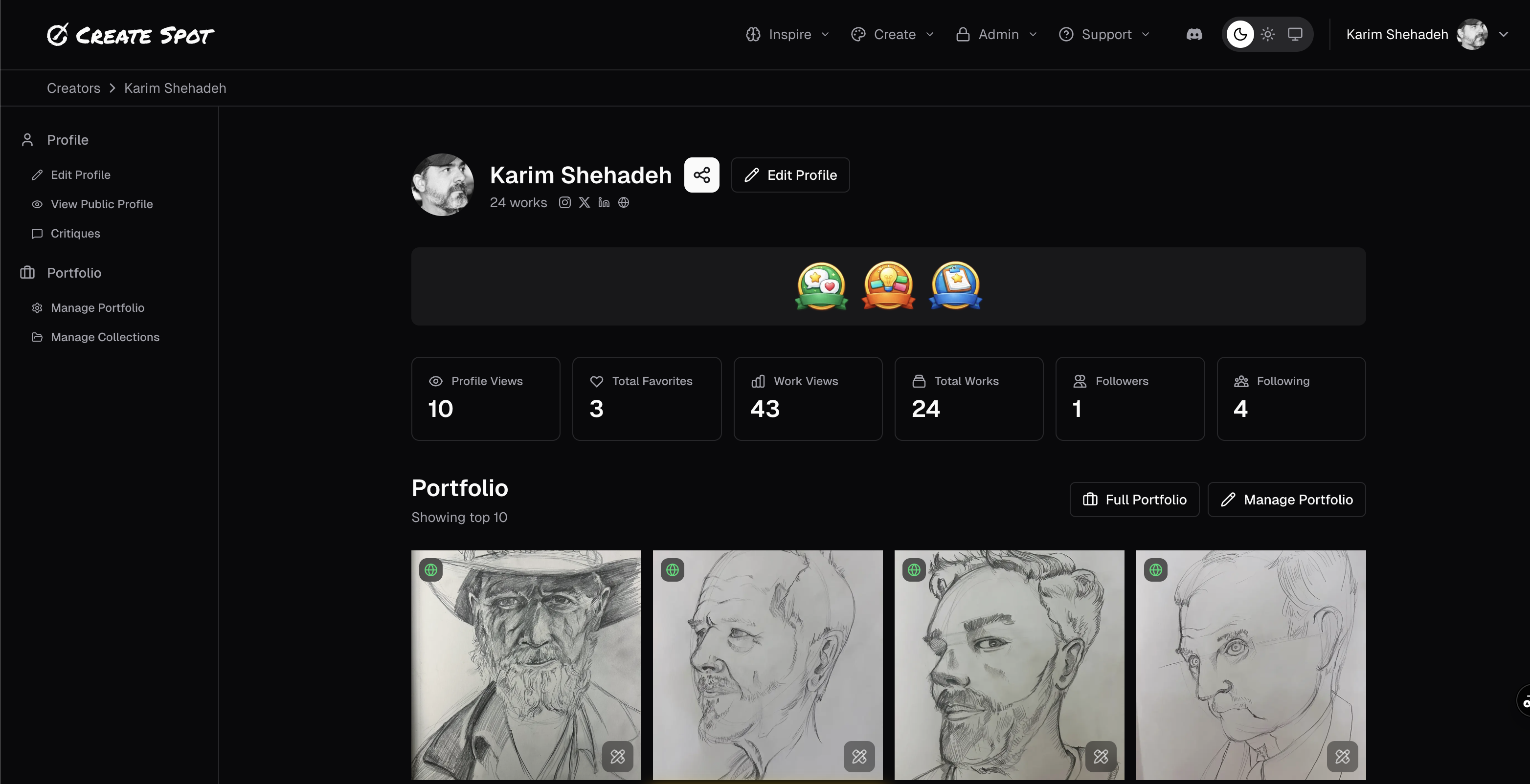 Create Spot gallery image