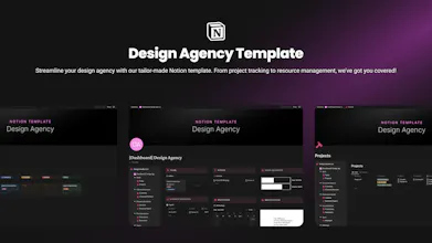 Design Agency Notion Template gallery image
