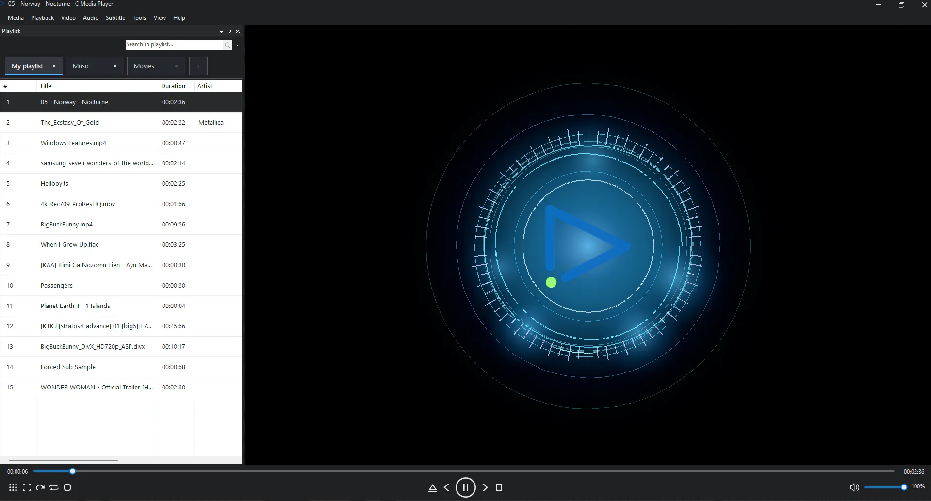 C Media Player gallery image