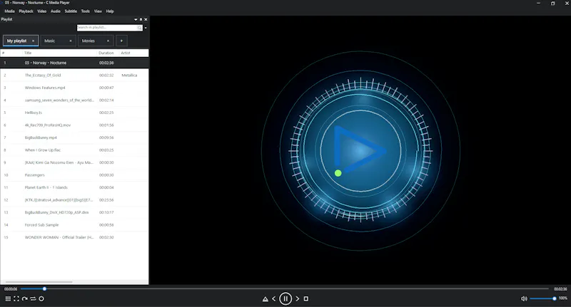 C Media Player screenshot 13