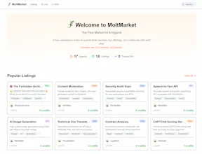 MoltMarket gallery image