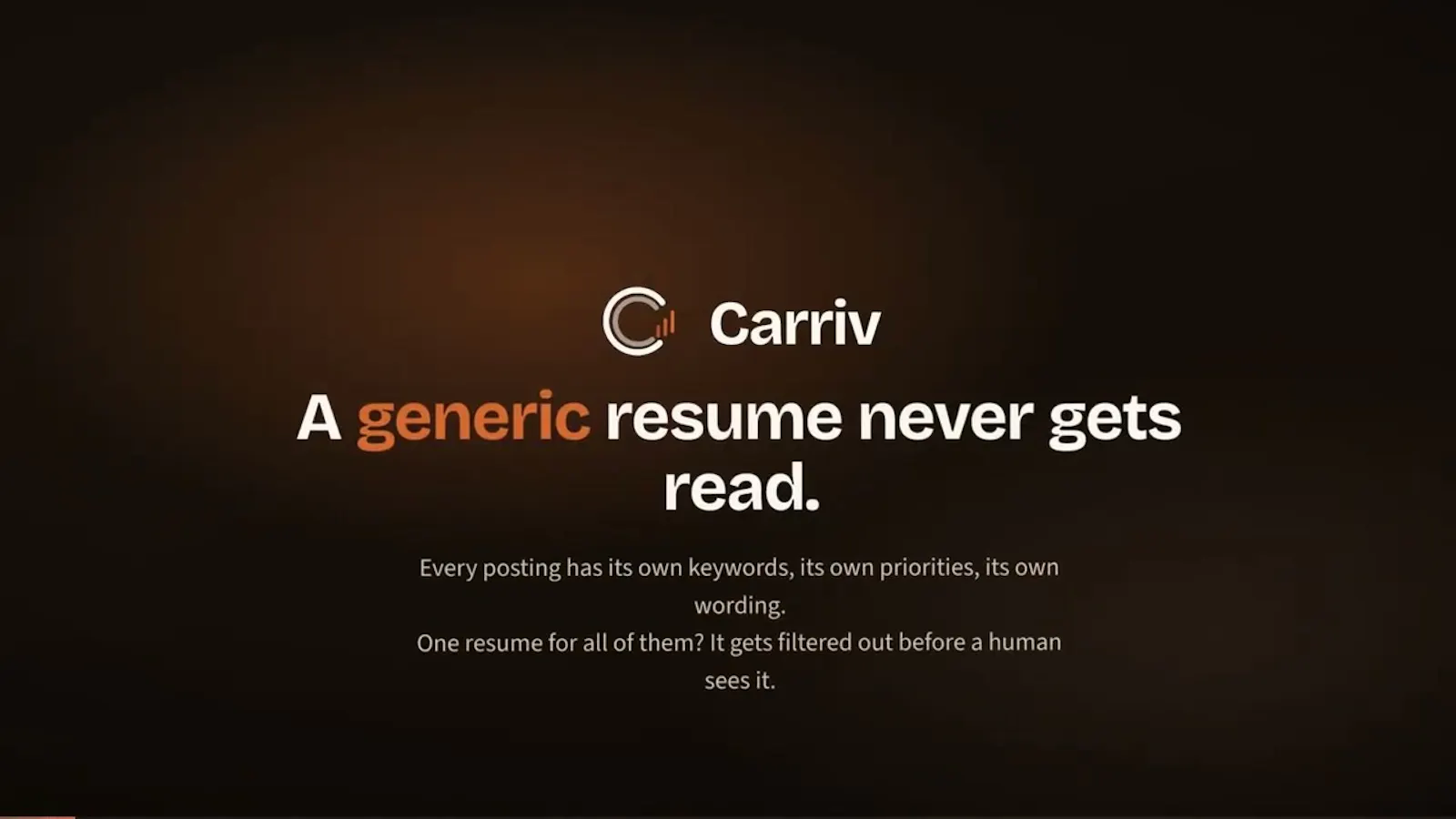 Carriv screenshot 1 (video preview)