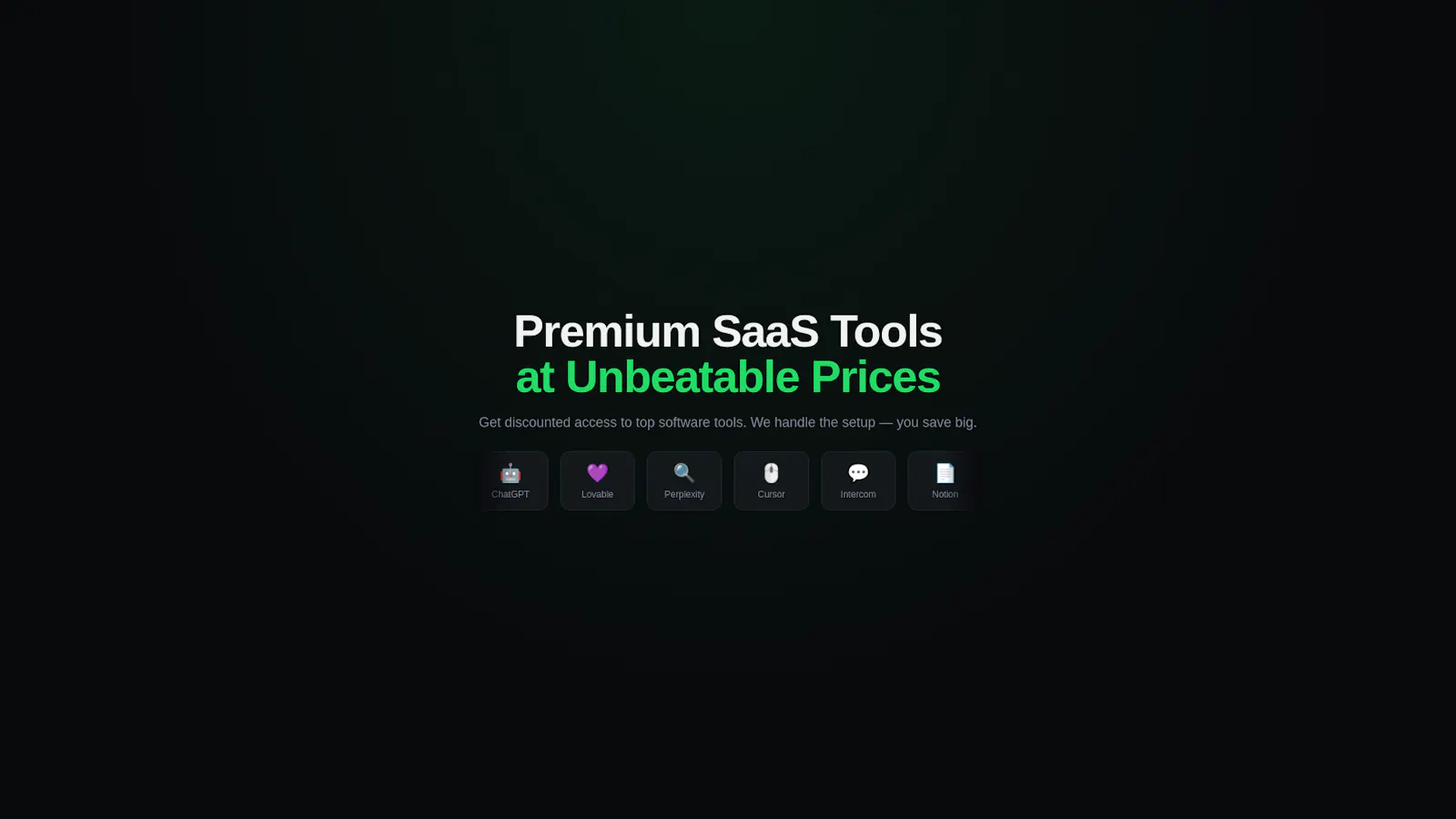 SaaS Discount Codes screenshot 1