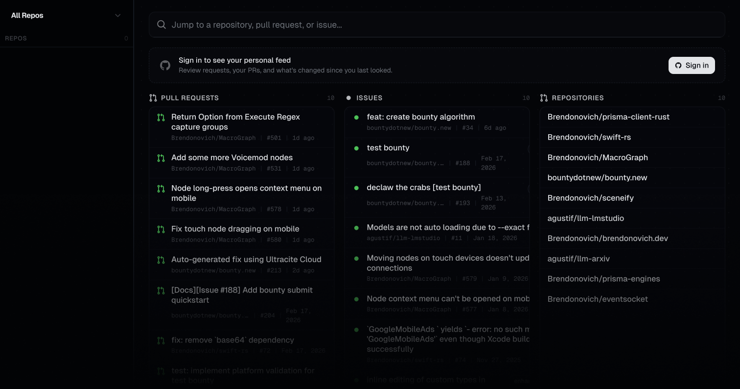 FasterGH - Main product screenshot demonstrating key features and user interface