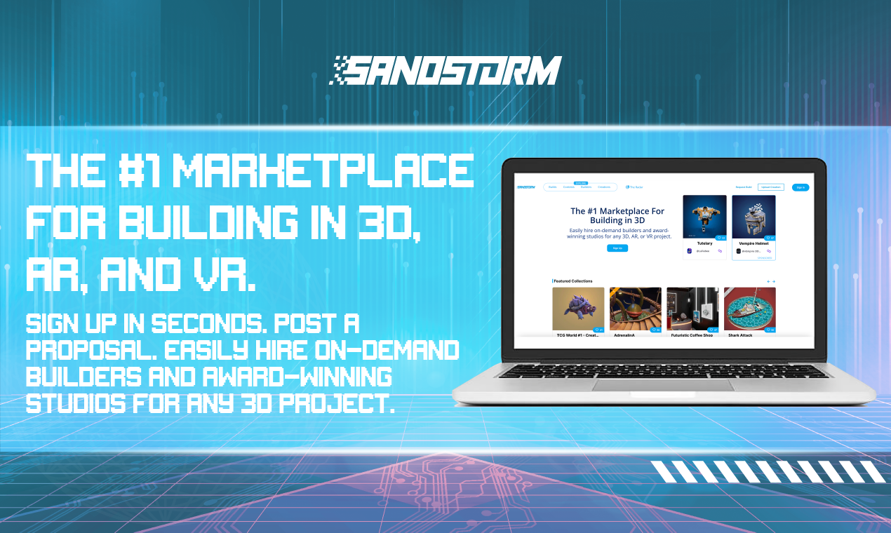 Sandstorm Pro - 고객에게 즉시 3D, AR 및 VR 경험을 제공합니다. 미디어 2