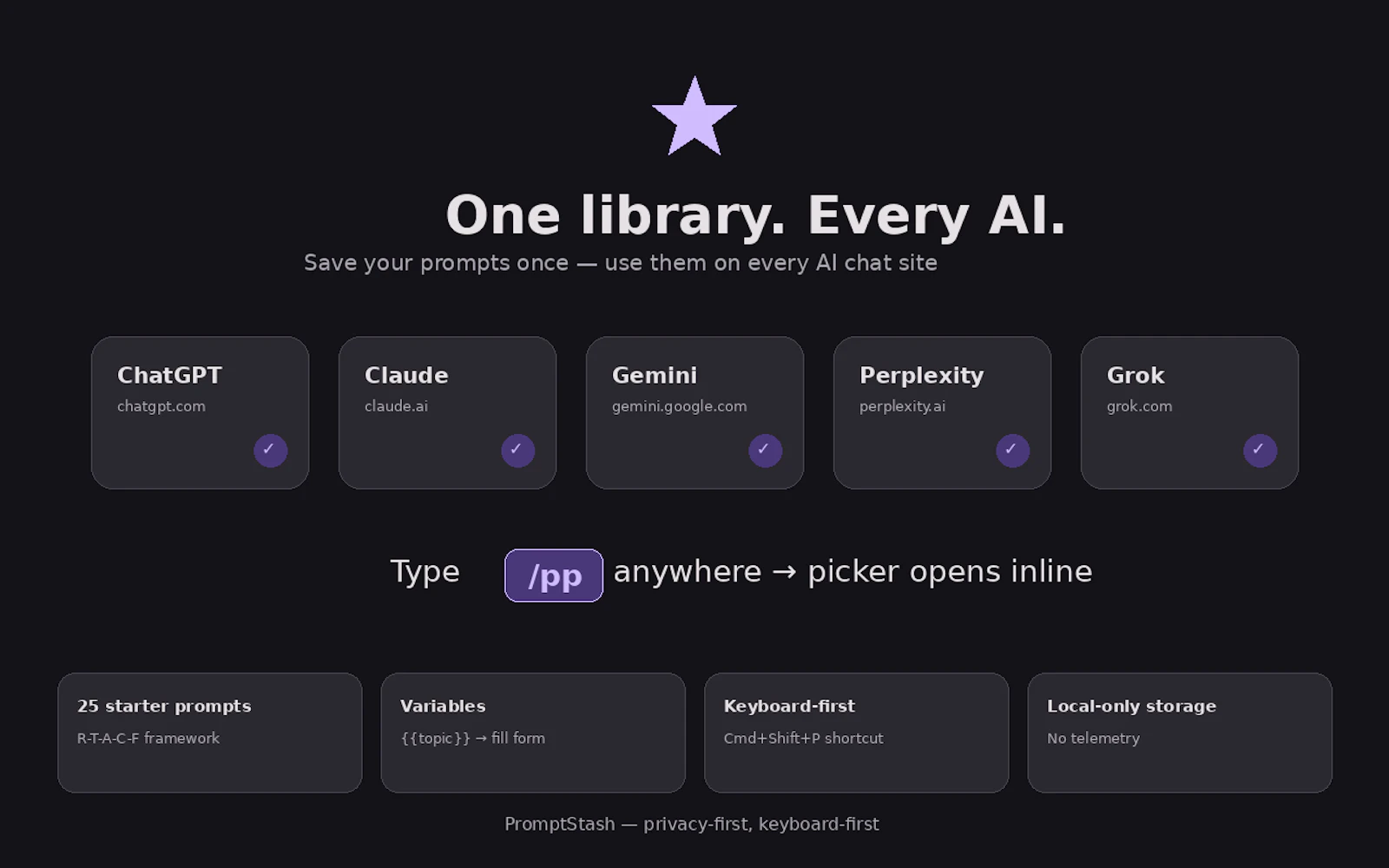PromptStash screenshot 5
