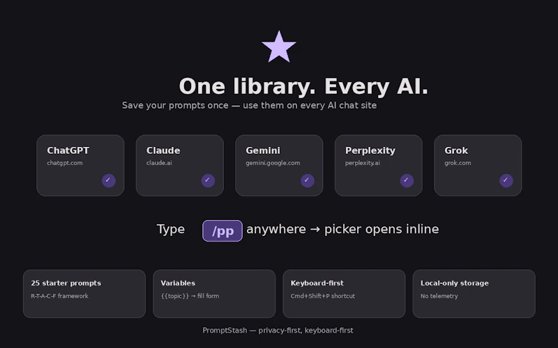 PromptStash screenshot 5
