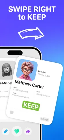 Swipe Contacts Cleaner App gallery image