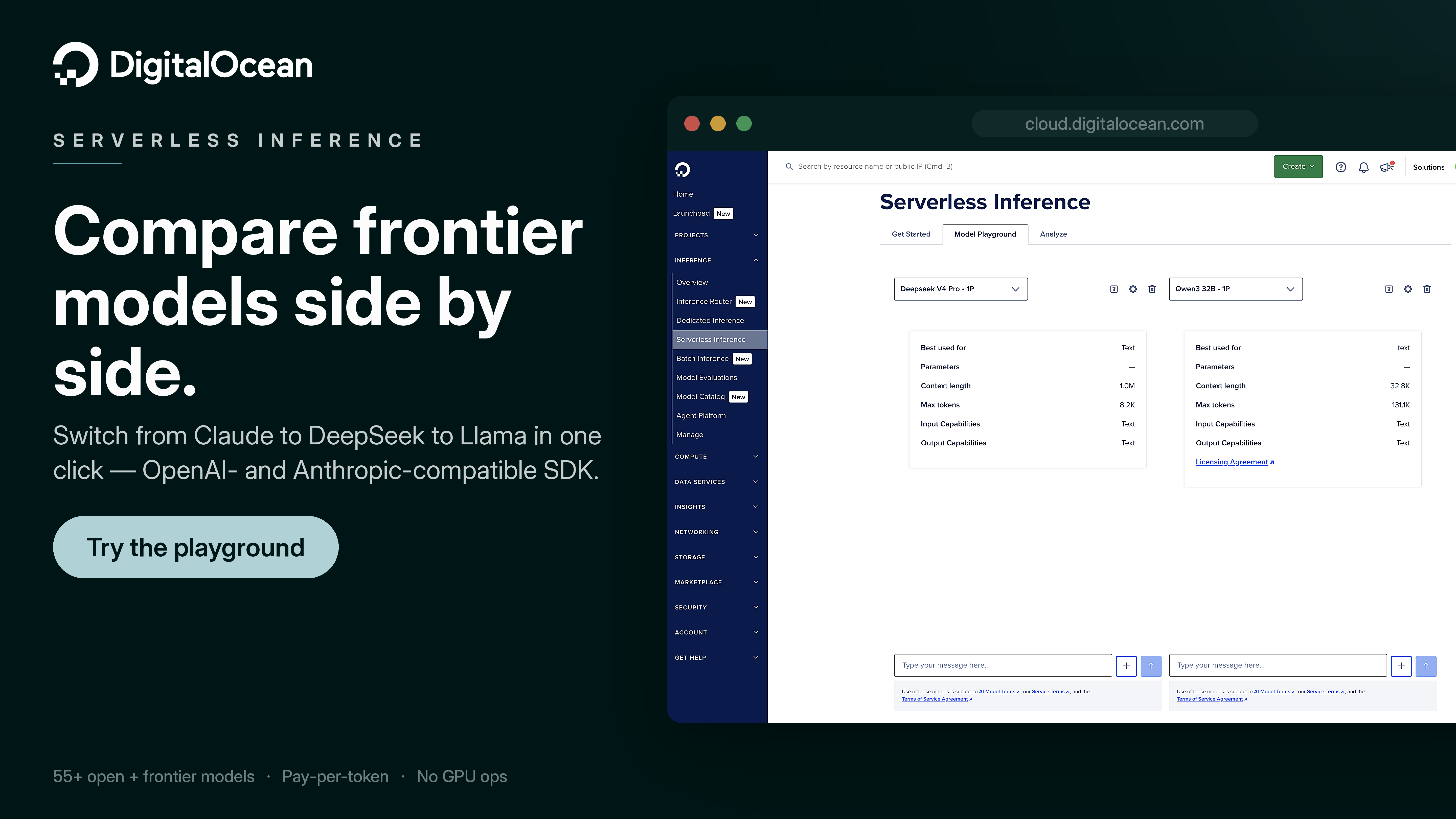 DigitalOcean Serverless Inference gallery image