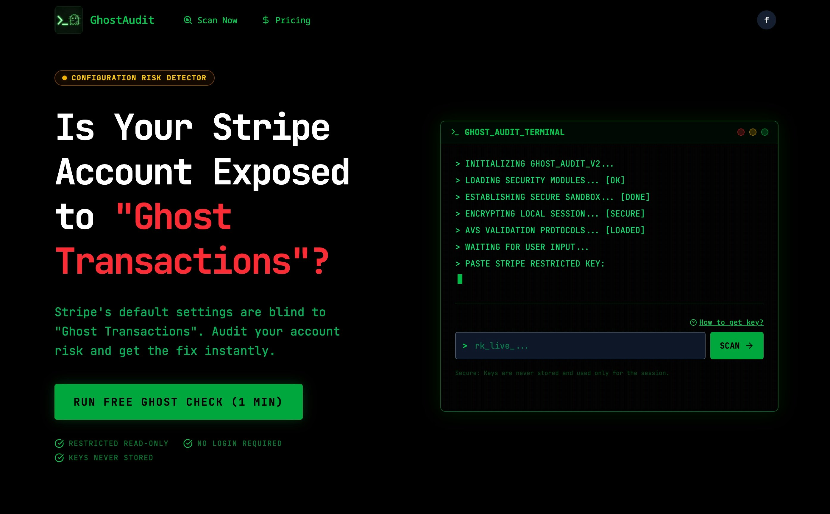 GhostAudit gallery image